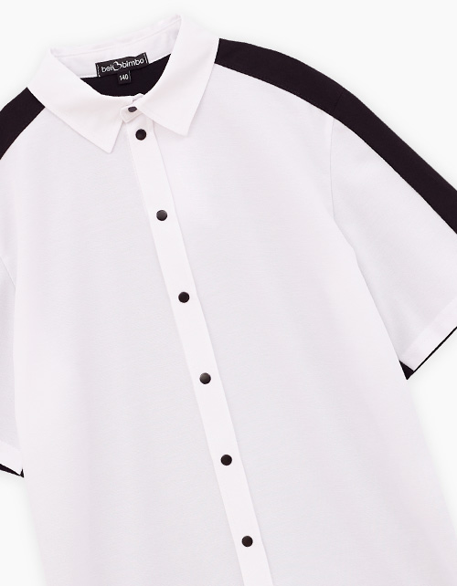 Рубашка с коротким рукавом для мальчика Рубашка с коротким рукавом для мальчика