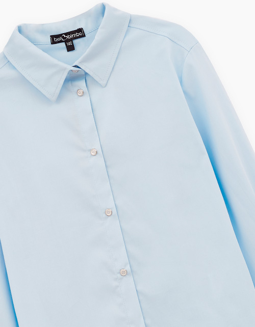 Голубая блузка для девочки Голубая блузка для девочки