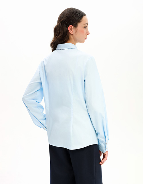 Голубая блузка для девочки Голубая блузка для девочки