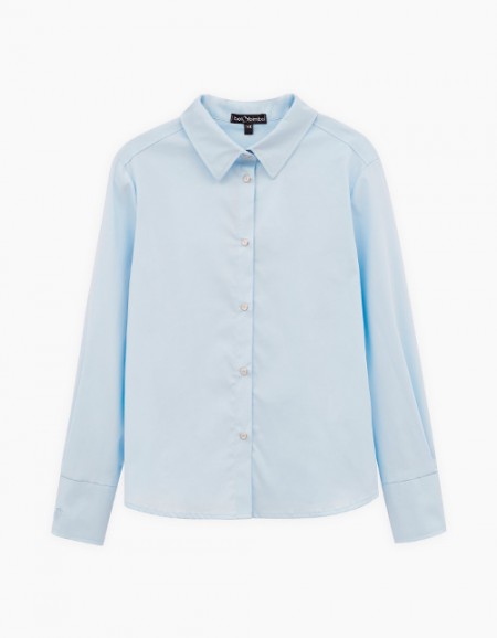 Голубая блузка для девочки Голубая блузка для девочки