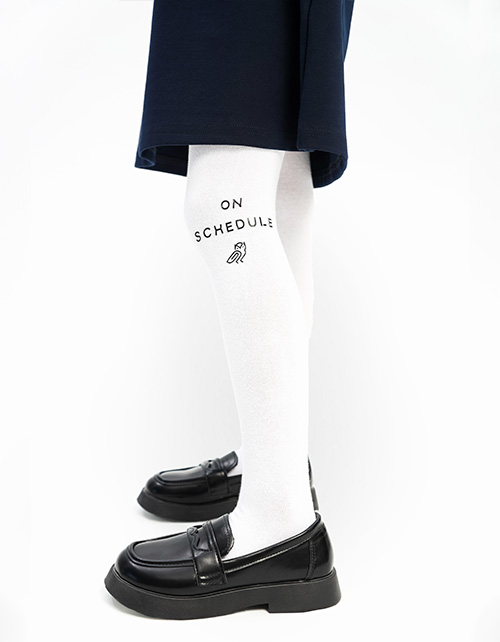 Белые колготки для девочки Белые колготки для девочки