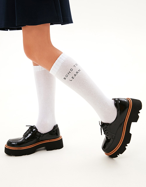 Белые гольфы для девочки