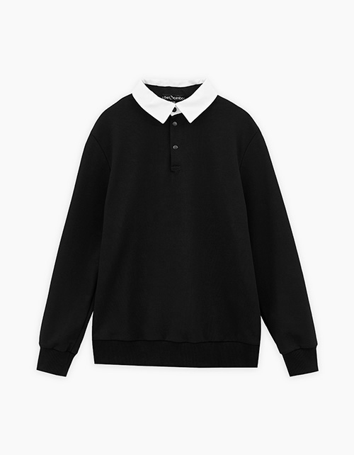 Чёрный джемпер-обманка для мальчика Чёрный джемпер-обманка для мальчика