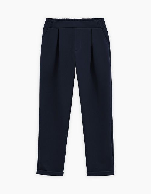 Тёмно-синие брюки для мальчика