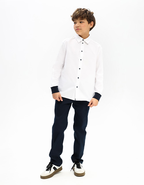 Белая сорочка для мальчика