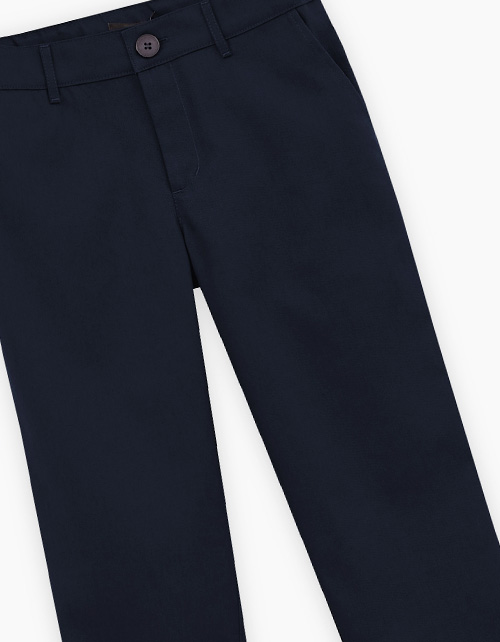 Тёмно-синие брюки для мальчика