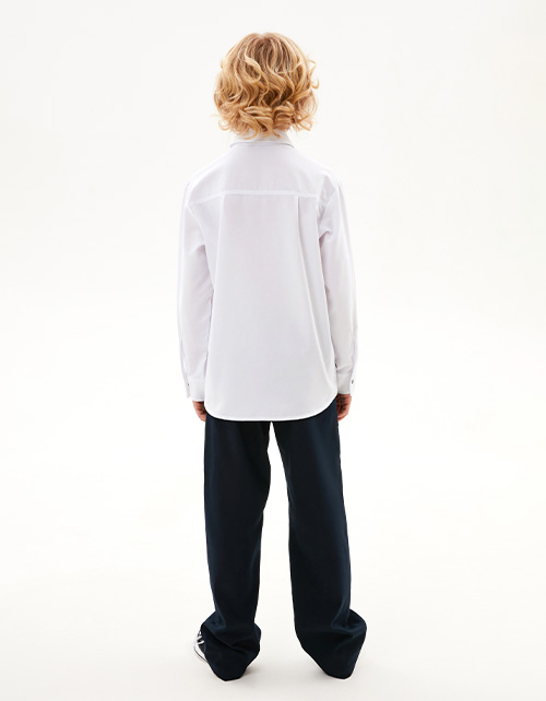 Тёмно-синие брюки для мальчика Тёмно-синие брюки для мальчика