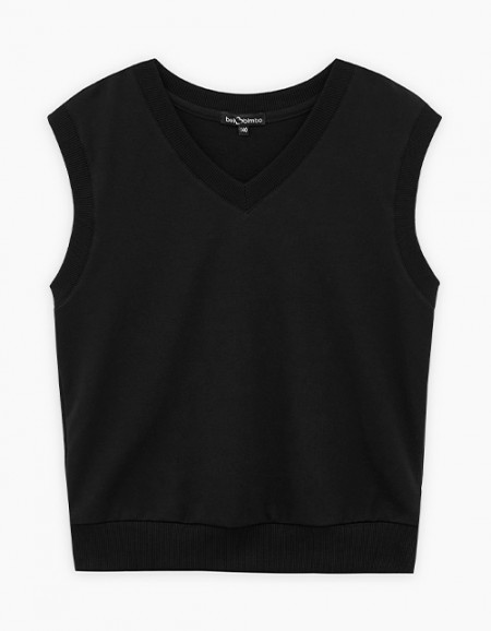 Чёрная жилетка для мальчика Чёрная жилетка для мальчика