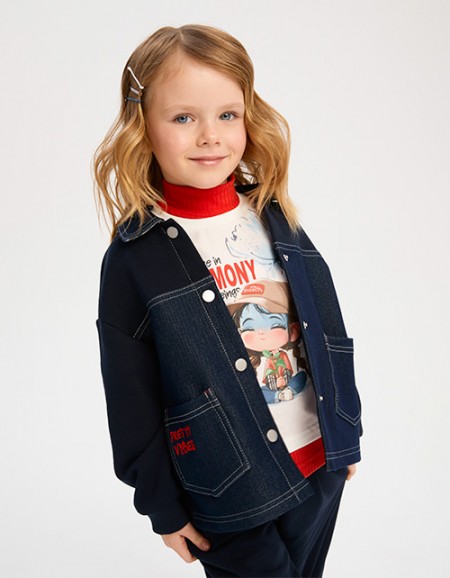 Жакет для девочки