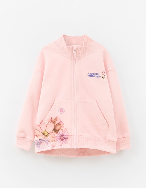 Светло-розовый жакет для девочки Светло-розовый жакет для девочки