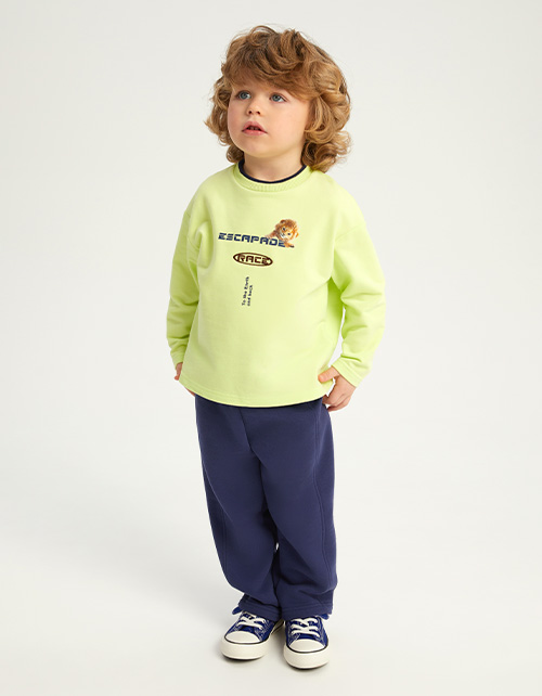 Свитшот лайм для мальчика