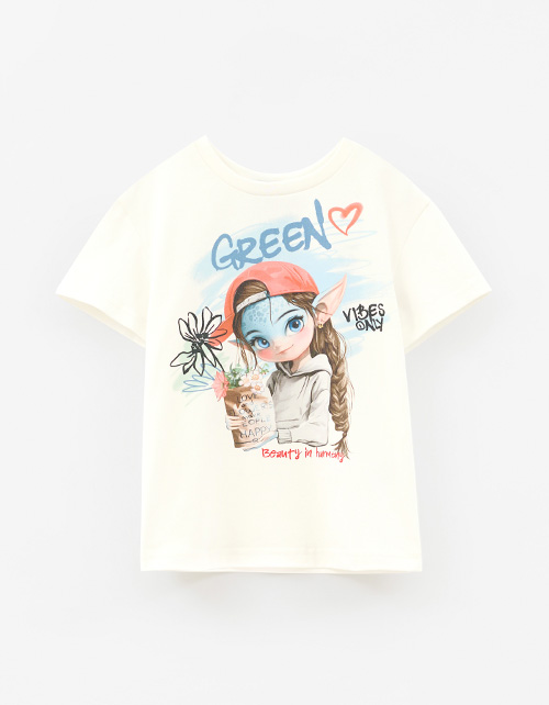 Дизайнерская футболка для девочки Дизайнерская футболка для девочки