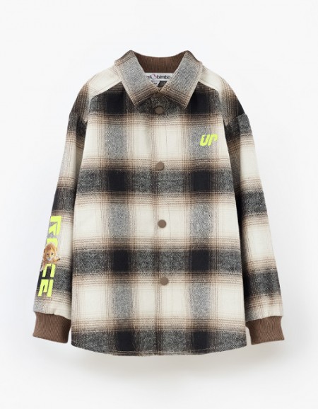 Рубашка в клетку для мальчика