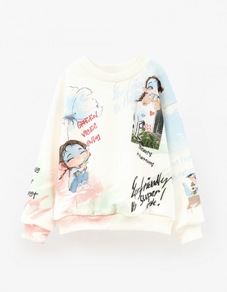 Свитшот для девочки