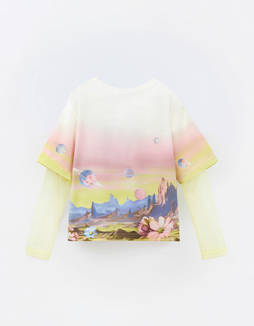 Стильный лонгслив для девочки Стильный лонгслив для девочки