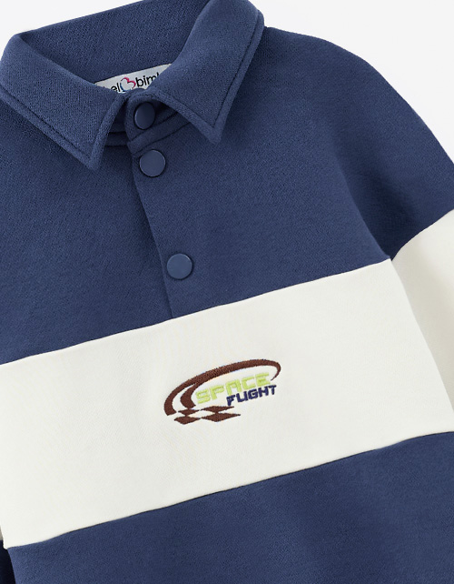 Свитшот-поло для мальчика