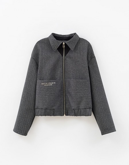 Серый жакет для девочки Серый жакет для девочки