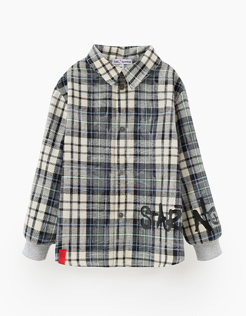 Рубашка в клетку для мальчика Рубашка в клетку для мальчика