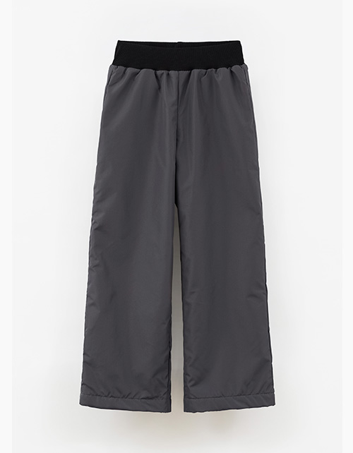 Графитовые брюки на флисе для мальчика