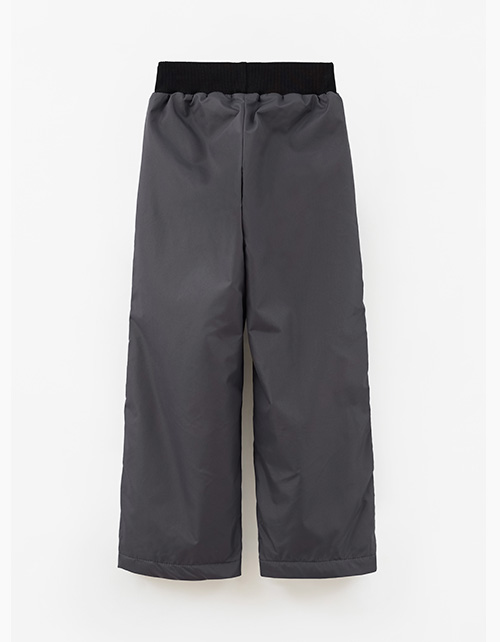 Графитовые брюки на флисе для мальчика