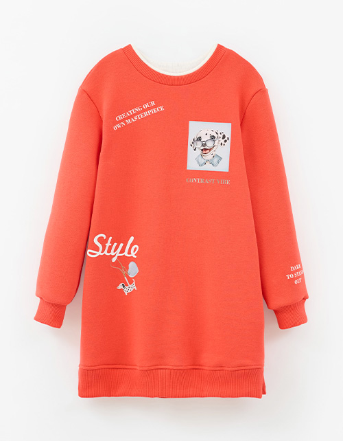 Яркое платье для девочки