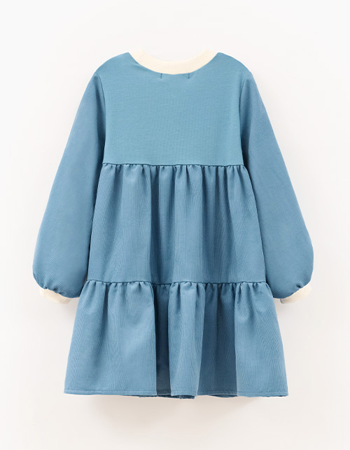 Авторское платье из вельвета для девочки