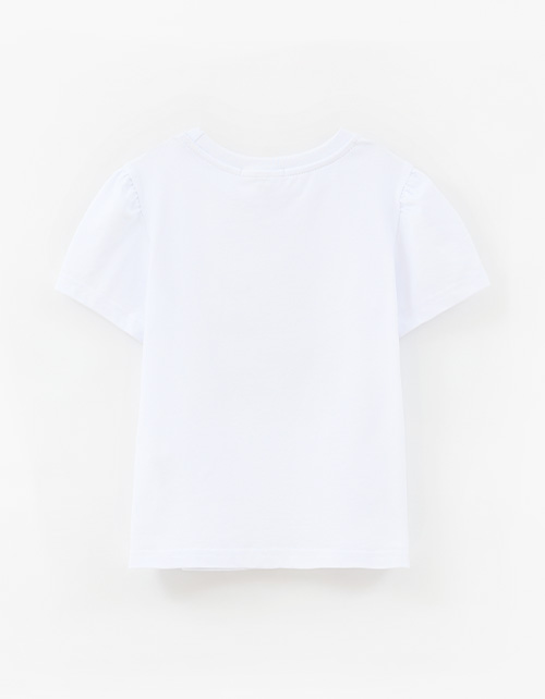 Белая футболка для девочки Белая футболка для девочки