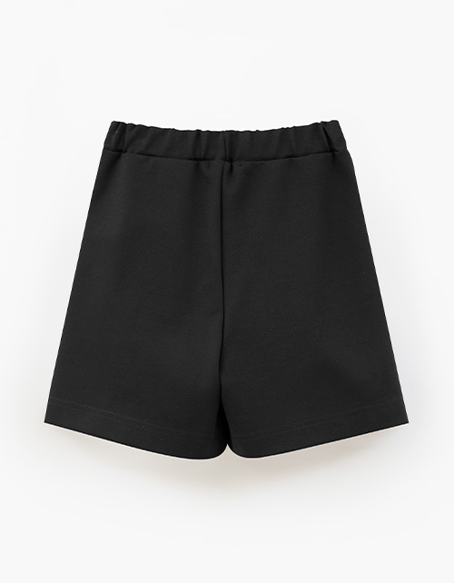 Чёрная юбка-шорты для девочки