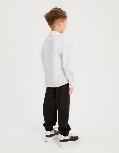 Чёрные брюки для мальчика