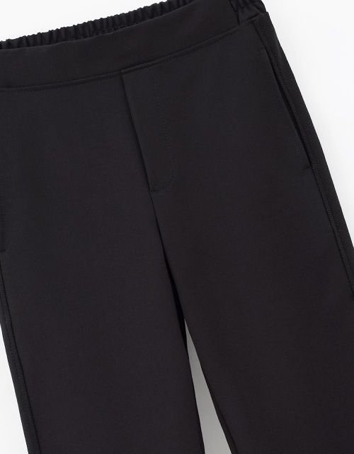 Чёрные брюки для мальчика