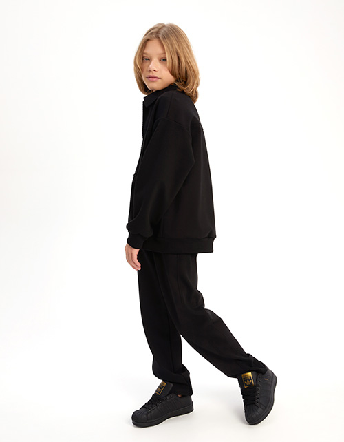 Чёрные брюки для мальчика Чёрные брюки для мальчика