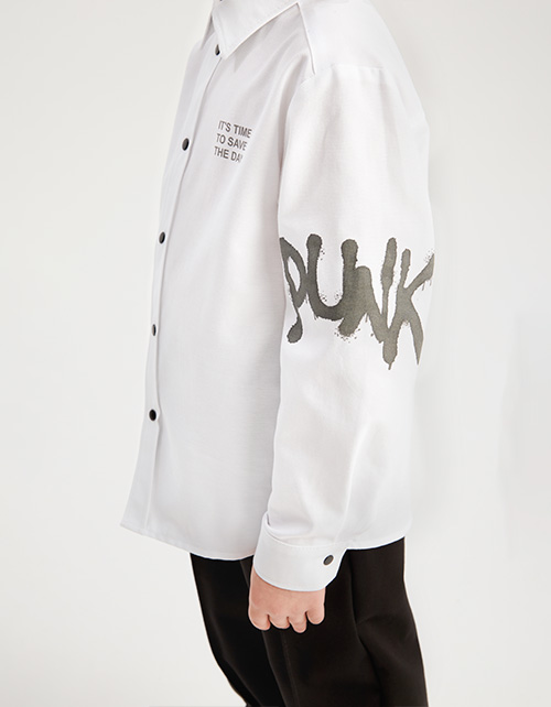 Белая рубашка для мальчика