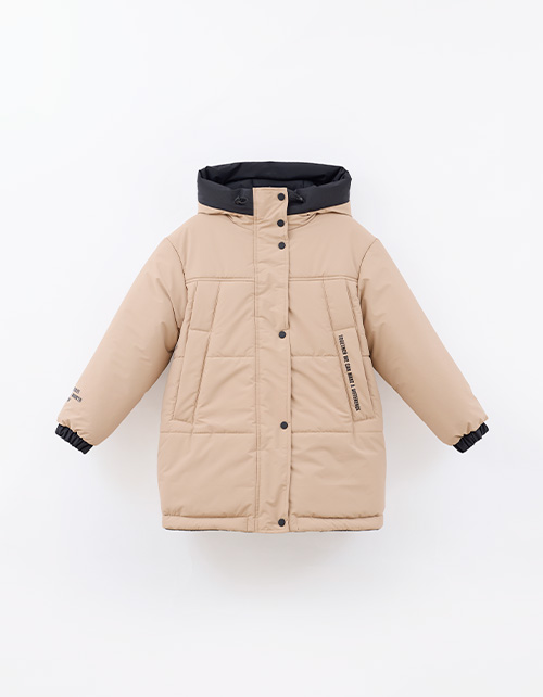 Зимняя двухсторонняя куртка для девочки