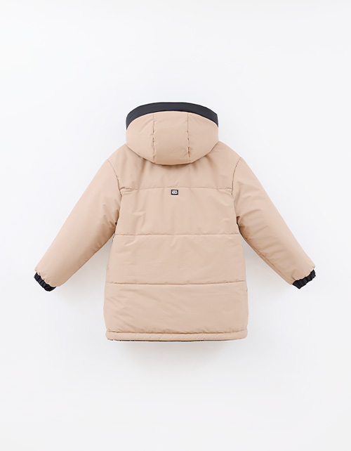 Зимняя двухсторонняя куртка для девочки