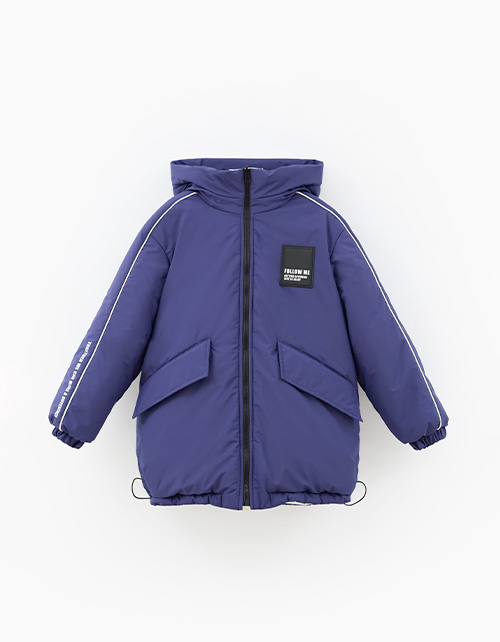 Зимняя двухсторонняя куртка для девочки