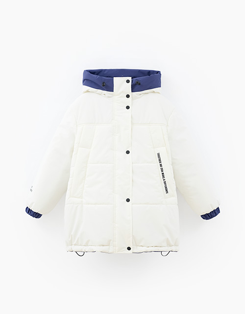 Зимняя двухсторонняя куртка для девочки