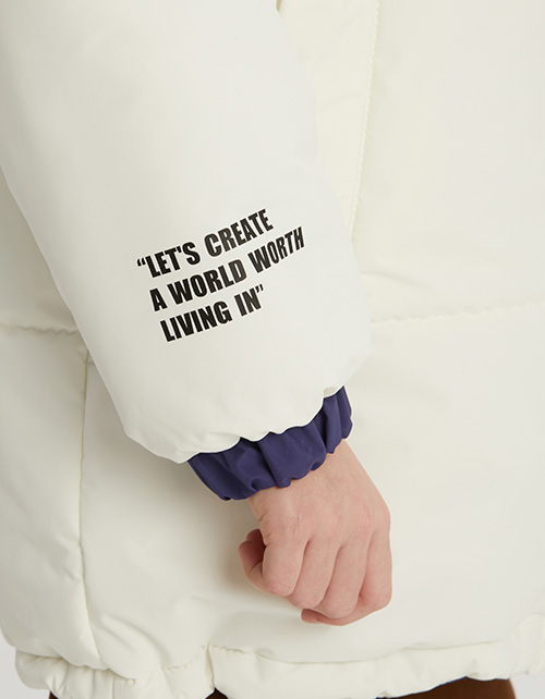 Зимняя двухсторонняя куртка для девочки