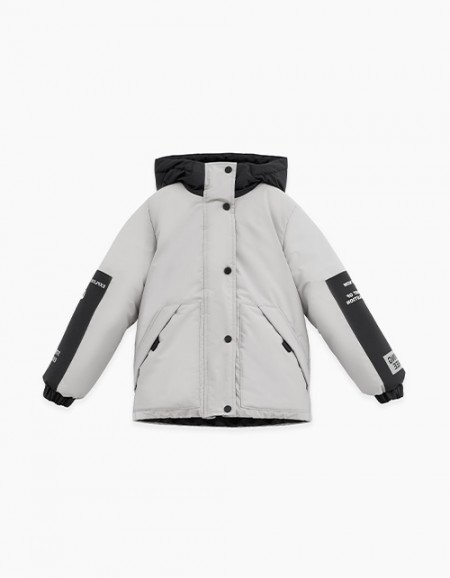 Зимняя двухсторонняя куртка для мальчика