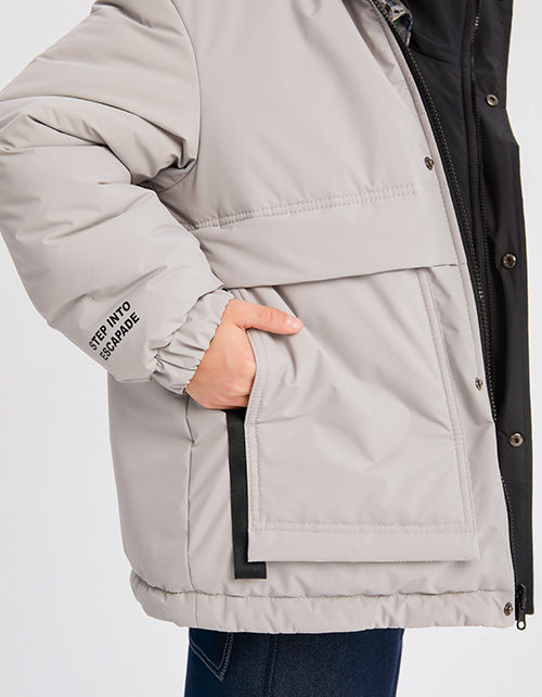 Зимняя двухсторонняя куртка для мальчика