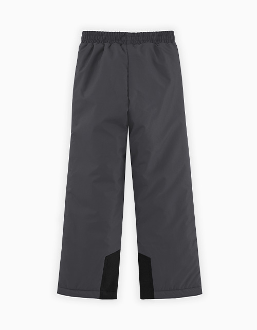 Графитовые утеплённые брюки для мальчика