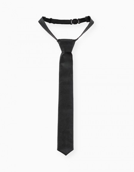 Стильный галстук из эко-кожи для мальчика