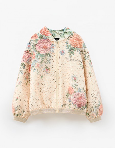 Жакет-бомбер для девочки Жакет-бомбер для девочки