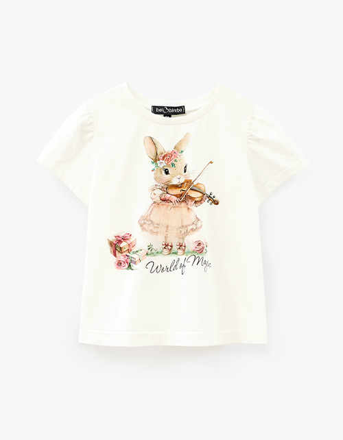 Нарядная футболка для девочки