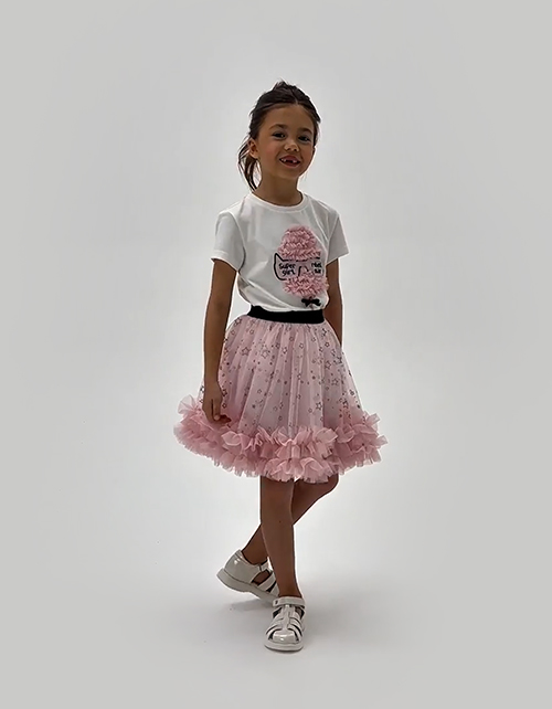 Нарядная юбка для девочки