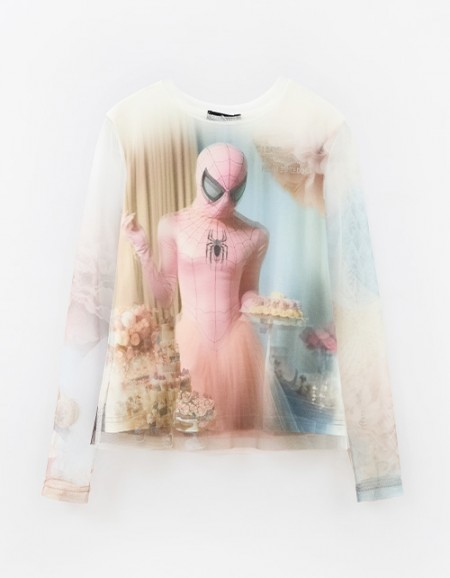 Лонг из сетки для девочки