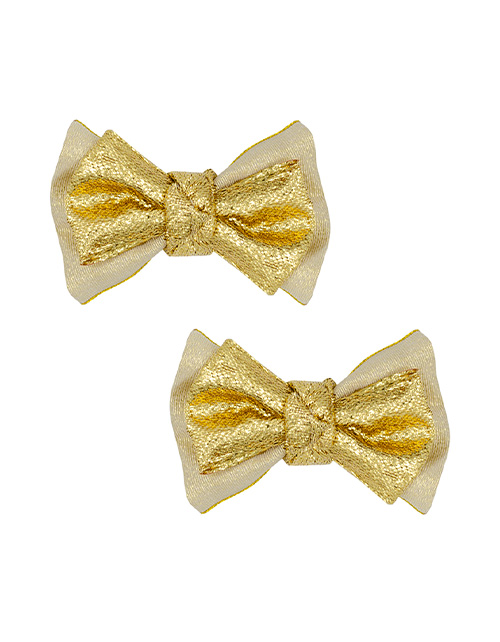 Набор из двух золотых заколок