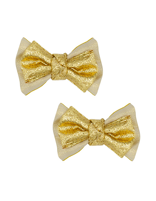 Набор из двух золотых резинок