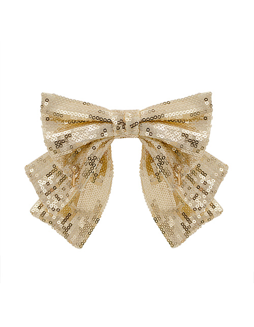 Резинка-бант с пайетками