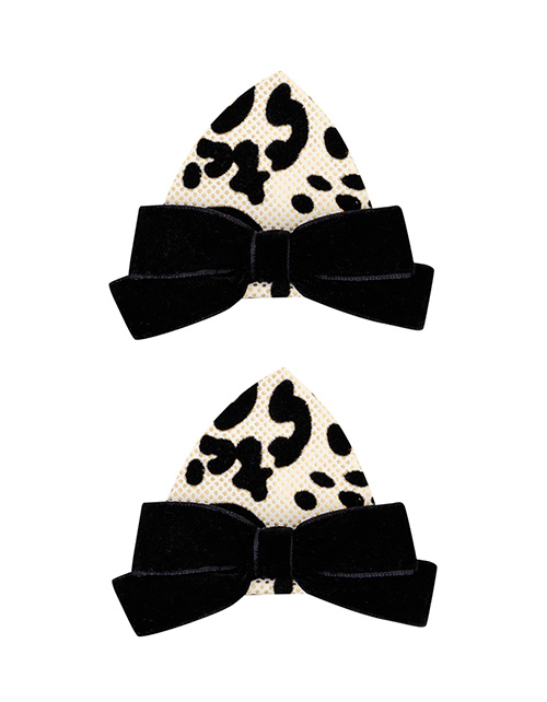 Набор из 2 бархатных заколок-ушек Набор из 2 бархатных заколок-ушек