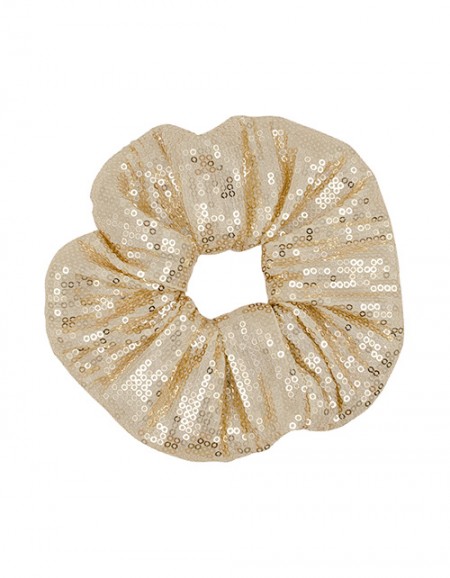 Мягкая большая резинка с пайетками